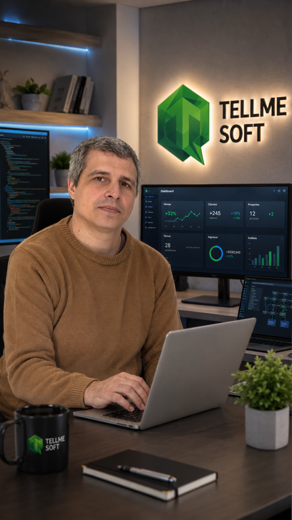 Mauricio Gaston Luquez, fundador de TellMeSoft